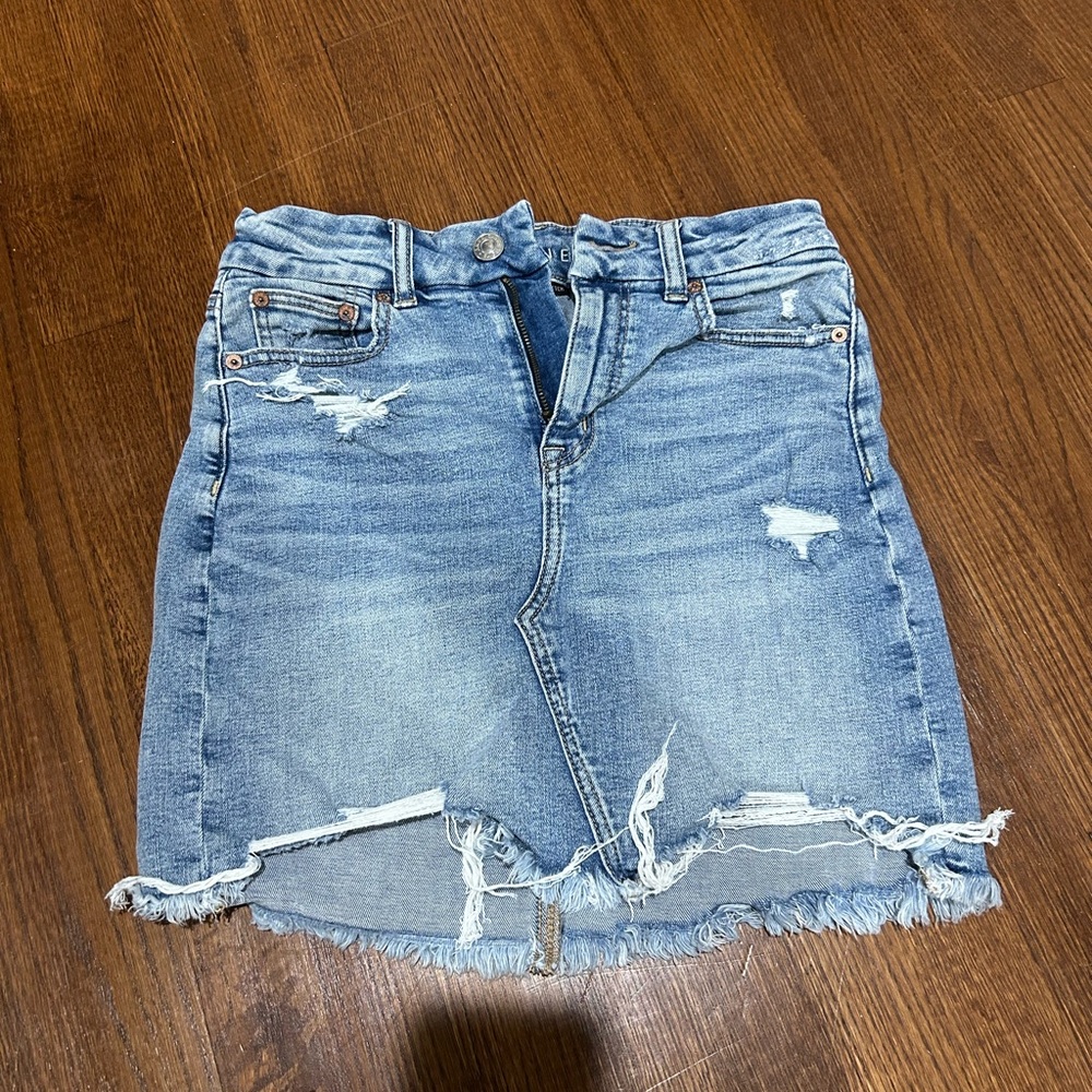 Denim skirt